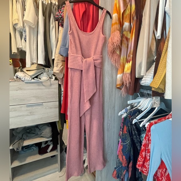 Saylor Molly Jumpsuit in Rose Size XS - Picture 5 of 11